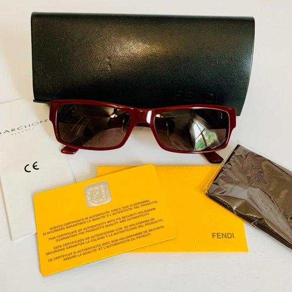 FENDI SUNGLASSES 55MM MADE IN ITALY - Picture 1 of 10
